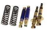 GAZ Front and Rear Shock Absorber Kit - Ride Adjustable - with Uprated Front Springs - Non-Rotoflex GT6 - RG1188GAZ